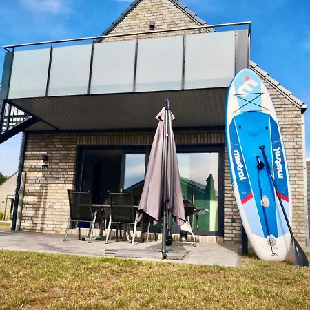 Ferienhaus Panoramadeck Am Harkebruegger See Mit Sauna Und Kamin Villa Barssel  Exterior foto